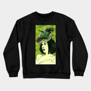 Black Cockatoo Millinery Trimmings Crewneck Sweatshirt